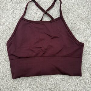 Lululemon Ebb to Street Longline Bra in size 6